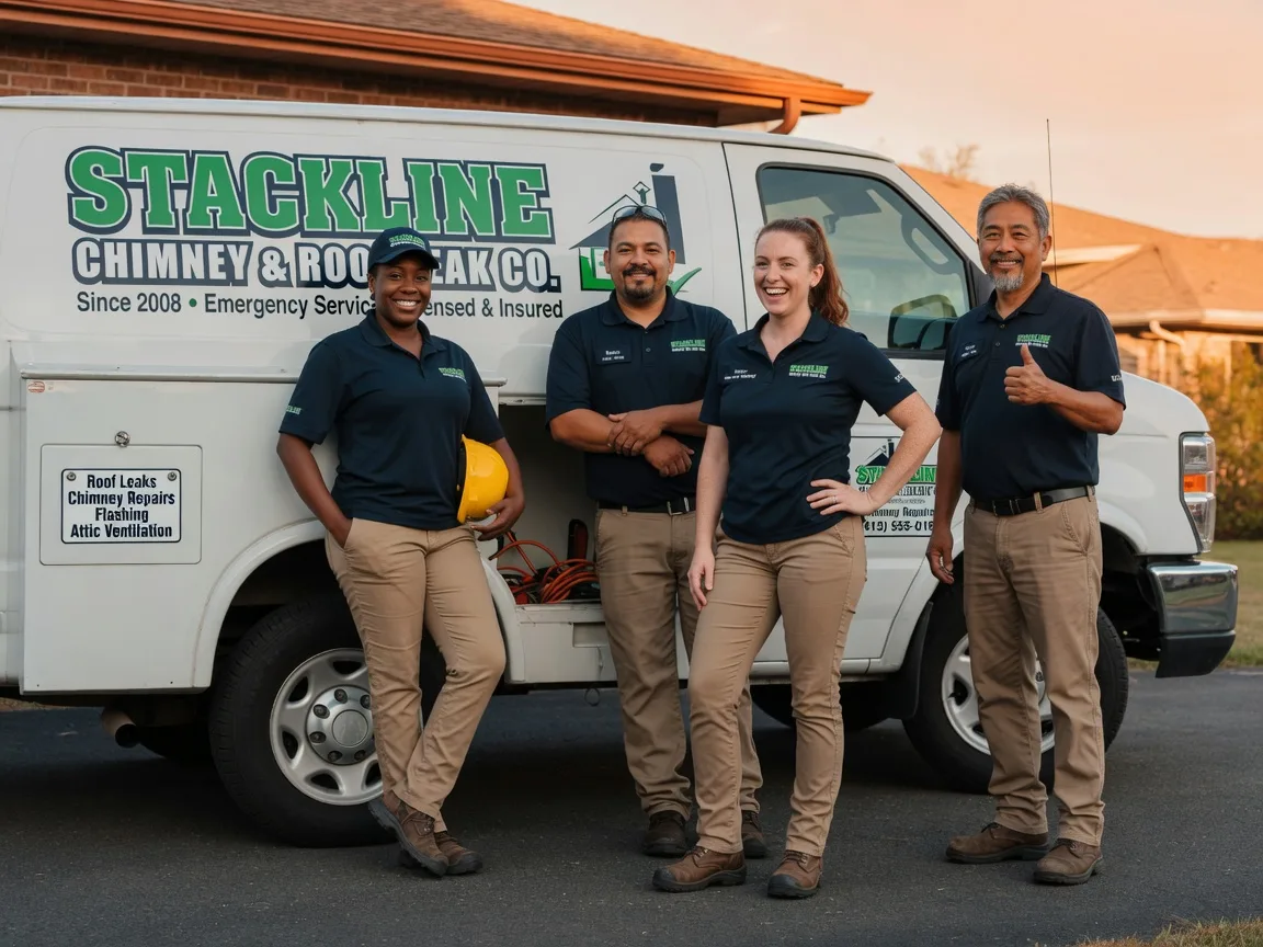 Chimney flashing repair company in Monticello, AR